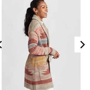 Pendleton women’s Monterey Belted Cardigan, size small